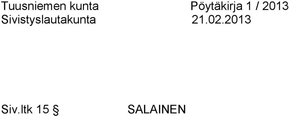 SALAINEN