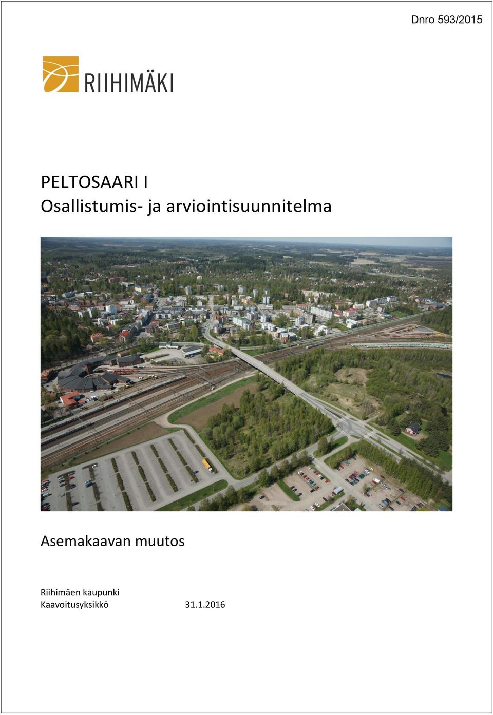 arviointisuunnitelma Asemakaavan
