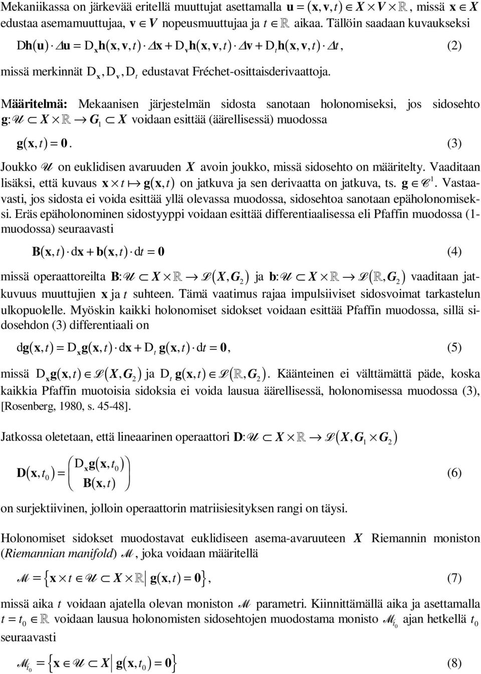 Newtonin Ja Lagrangen Mekaniikan Peruslait Pdf Free Download