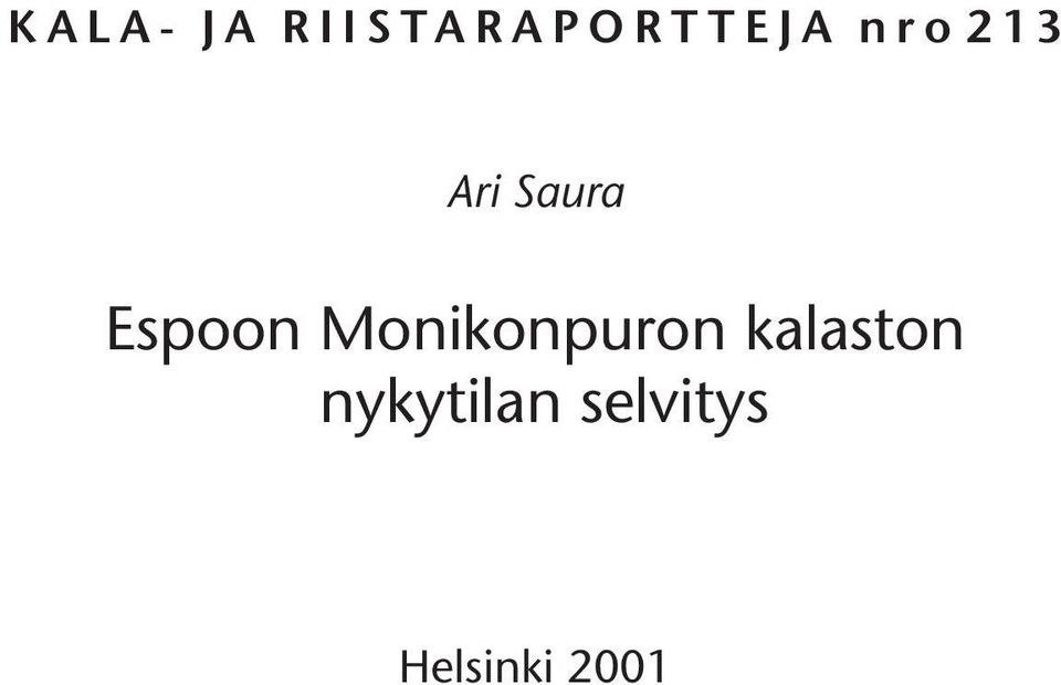 Monikonpuron kalaston