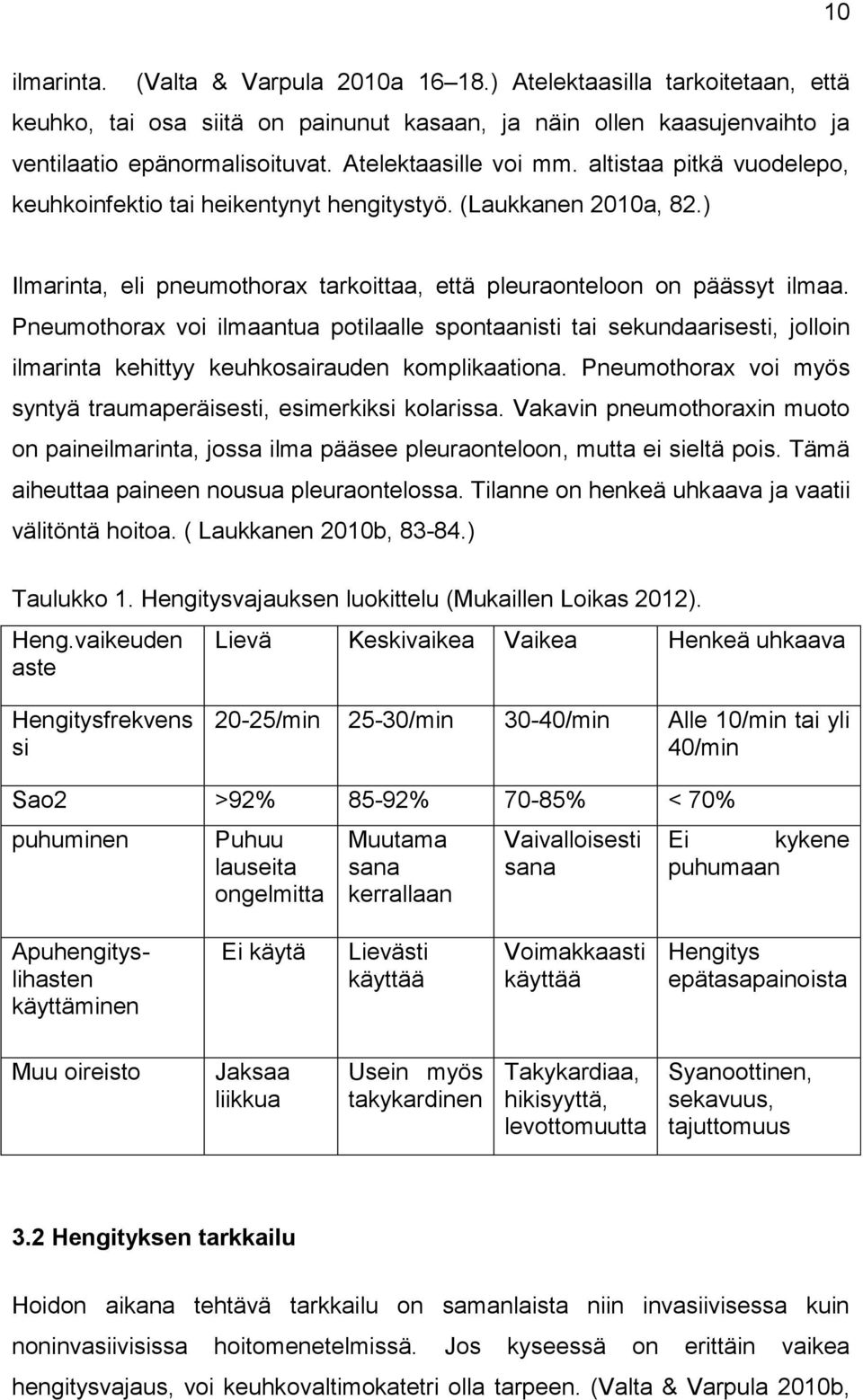 Pneumothorax voi ilmaantua potilaalle spontaanisti tai sekundaarisesti, jolloin ilmarinta kehittyy keuhkosairauden komplikaationa. Pneumothorax voi myös syntyä traumaperäisesti, esimerkiksi kolarissa.