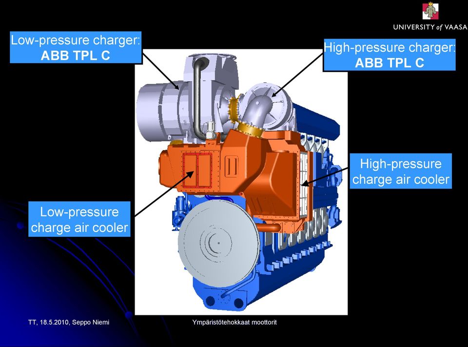 C High-pressure charge air