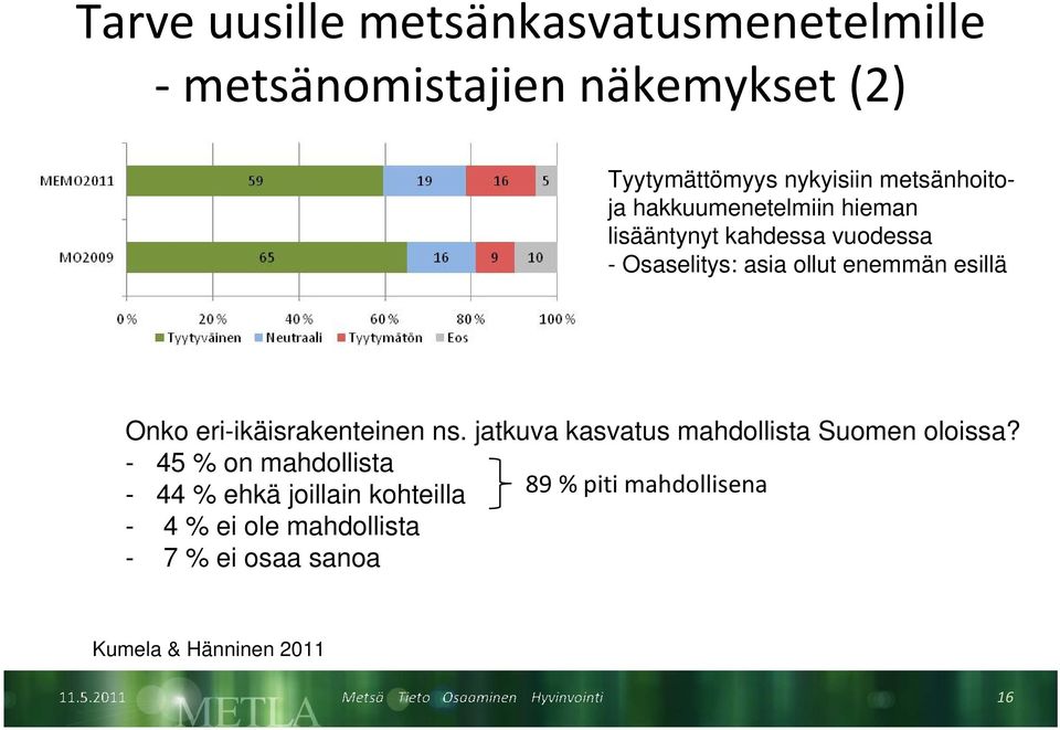 esillä Onko eri-ikäisrakenteinen ns. jatkuva kasvatus mahdollista Suomen oloissa?