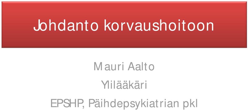 Mauri Aalto