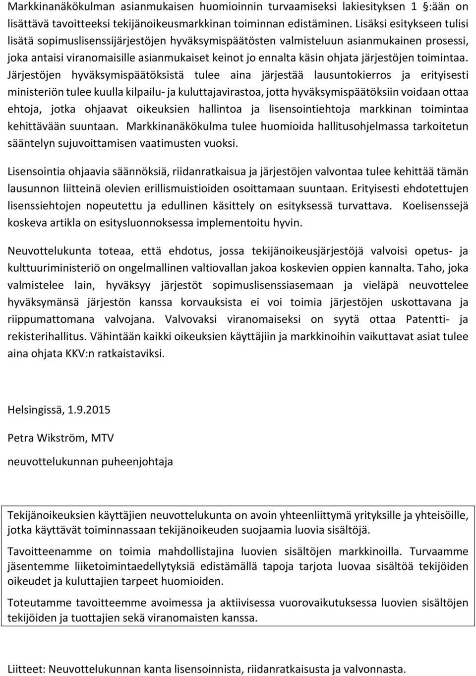 järjestöjen toimintaa.