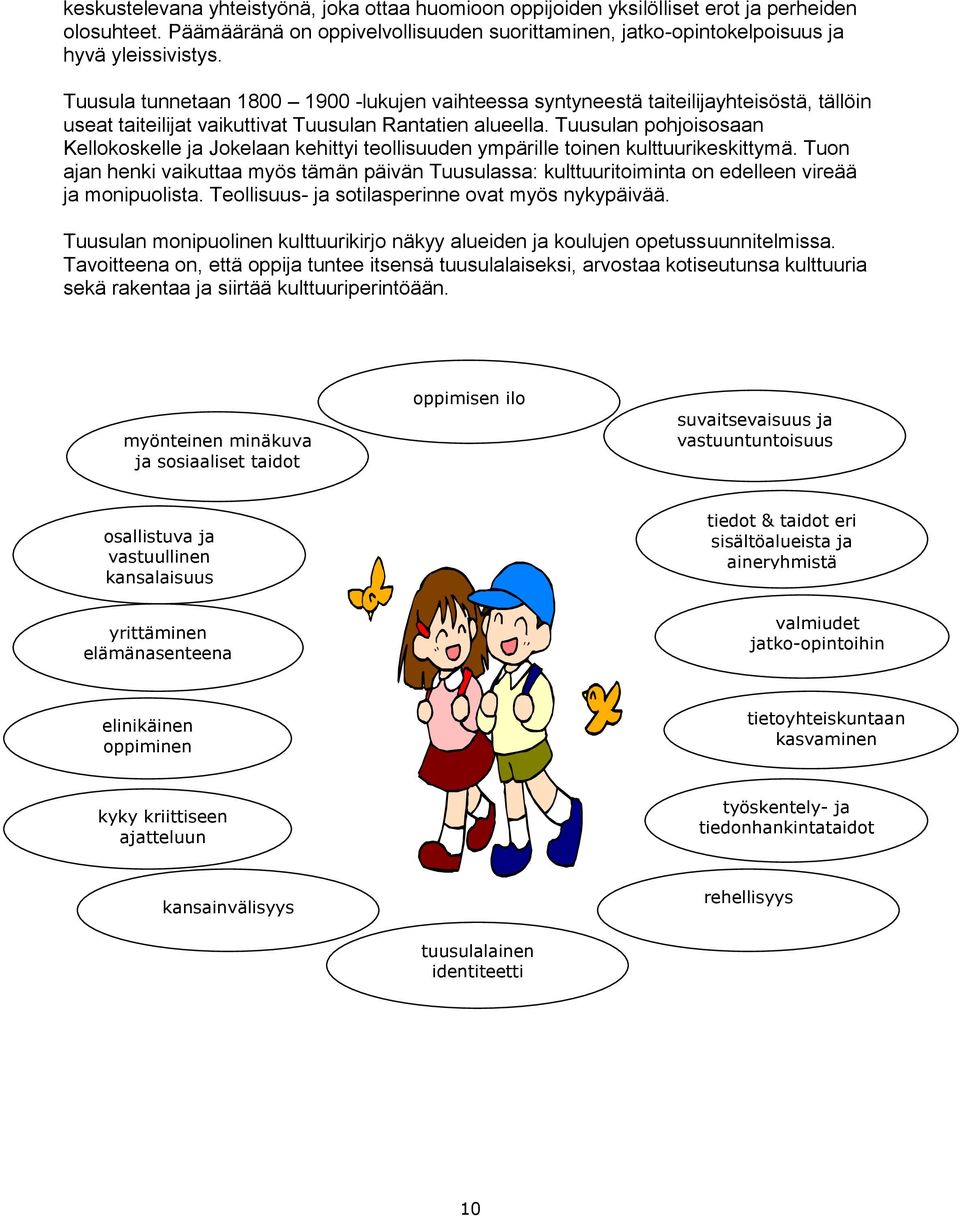 Tuusulan pohjoisosaan Kellokoskelle ja Jokelaan kehittyi teollisuuden ympärille toinen kulttuurikeskittymä.
