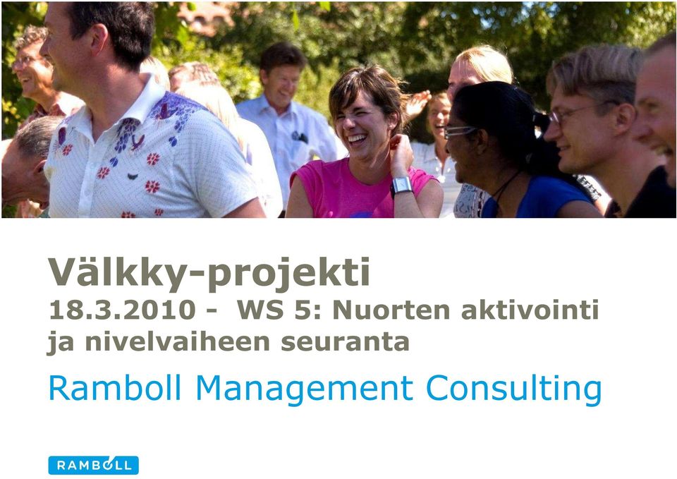 aktivointi ja nivelvaiheen