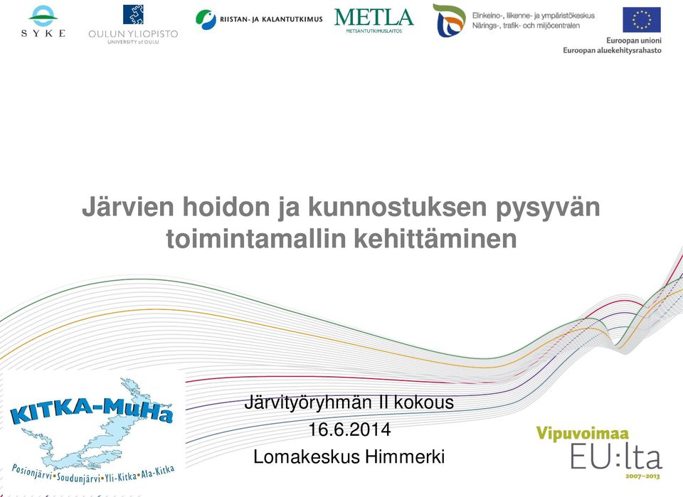 kehittäminen Järvityöryhmän II