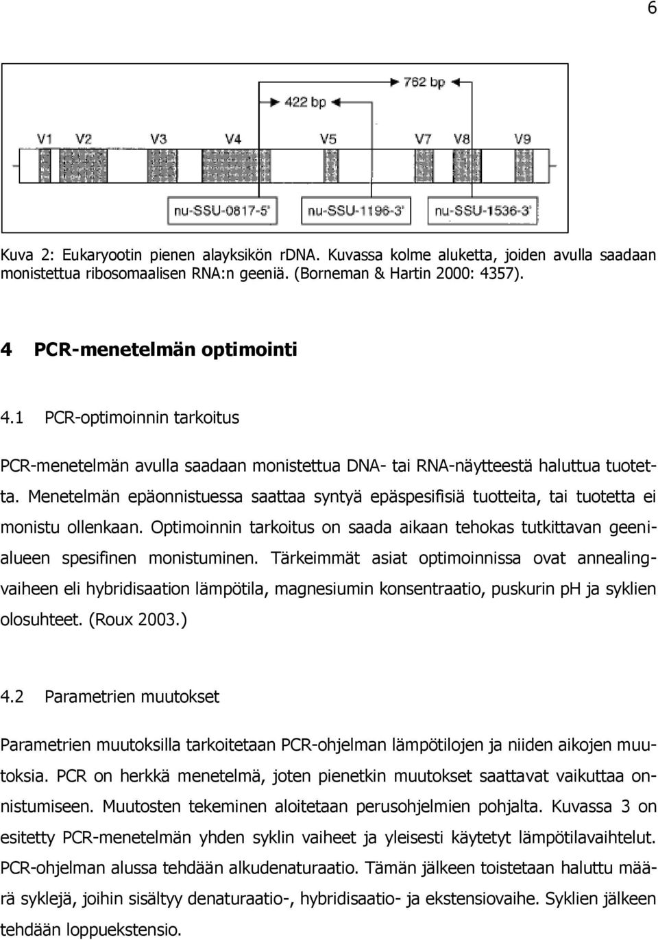 Menetelmän epäonnistuessa saattaa syntyä epäspesifisiä tuotteita, tai tuotetta ei monistu ollenkaan. Optimoinnin tarkoitus on saada aikaan tehokas tutkittavan geenialueen spesifinen monistuminen.