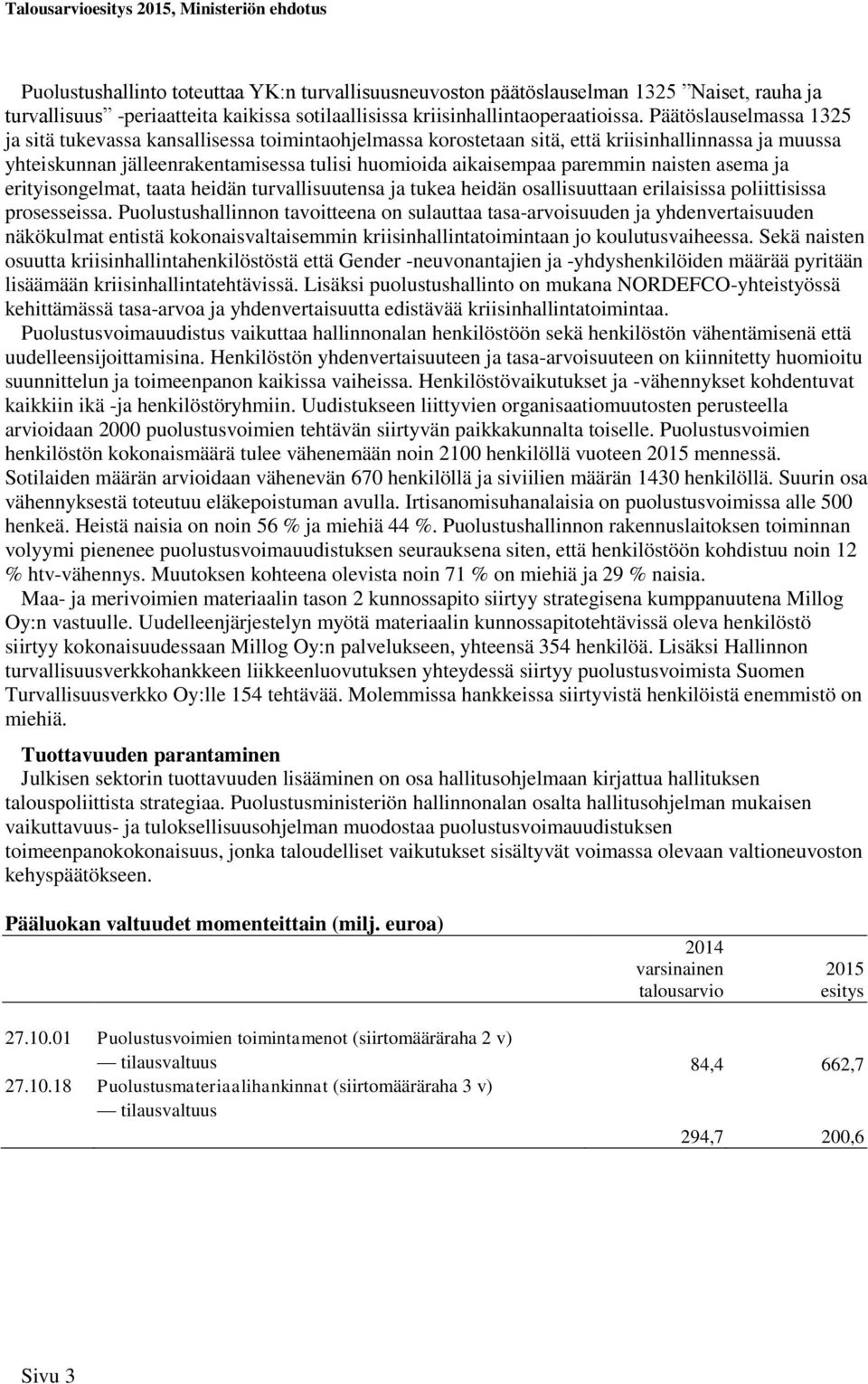 naisten asema ja erityisongelmat, taata heidän turvallisuutensa ja tukea heidän osallisuuttaan erilaisissa poliittisissa prosesseissa.