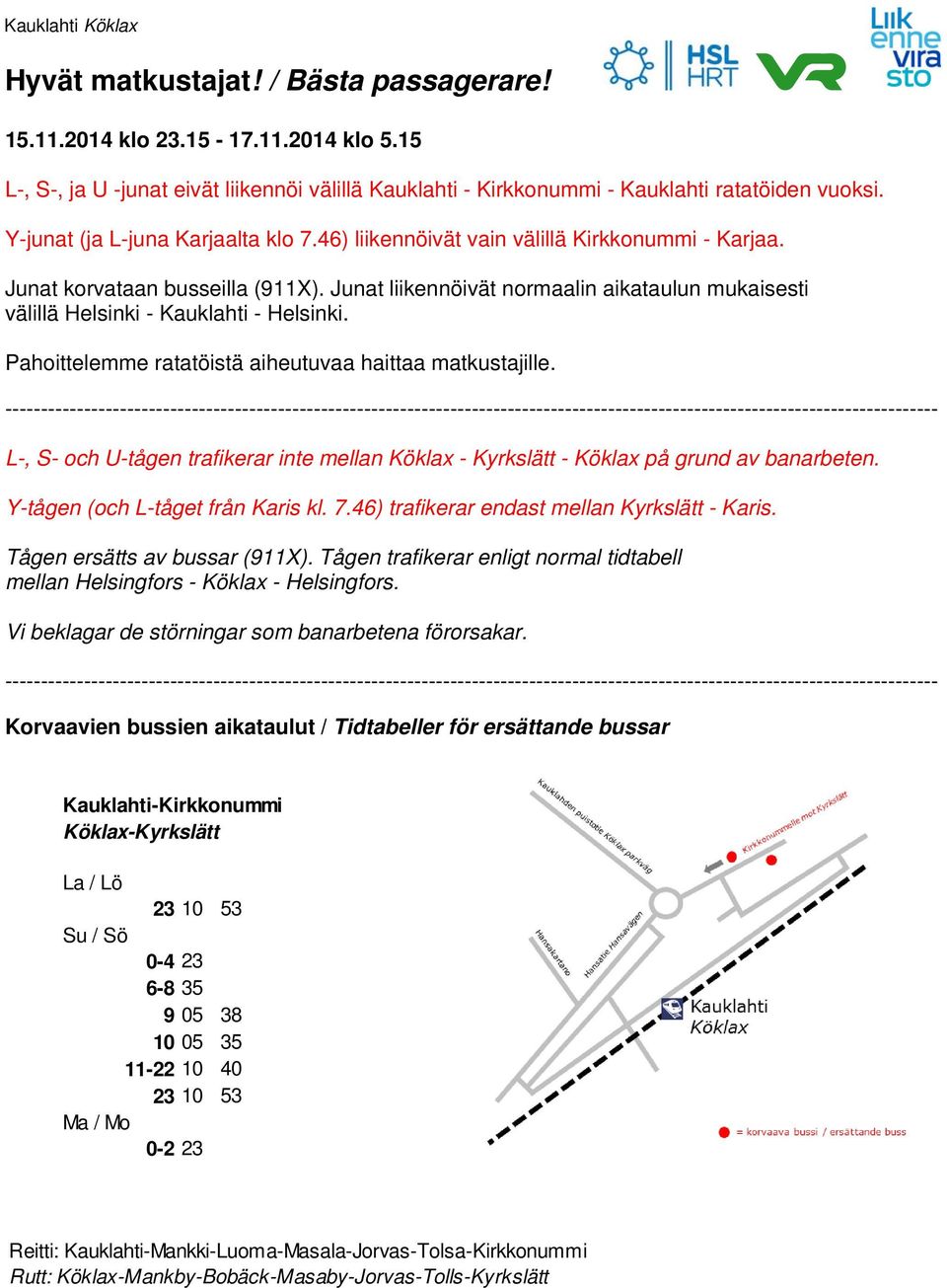 0-2 23 Reitti: