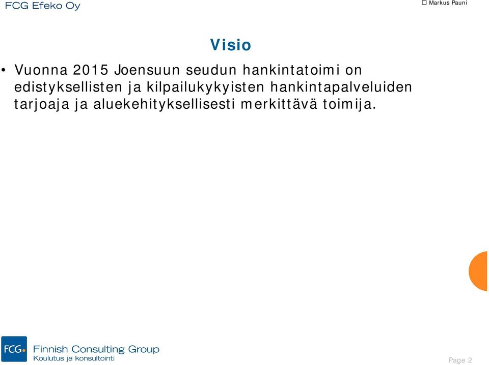 kilpailukykyisten hankintapalveluiden