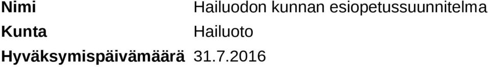 Kunta Hailuoto