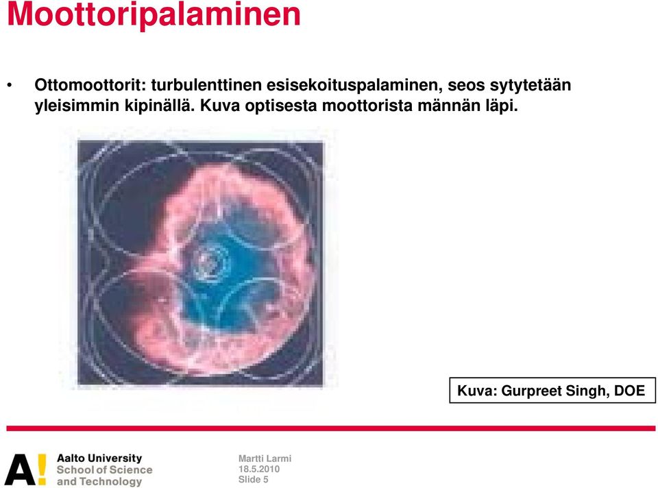 sytytetään y yleisimmin kipinällä.