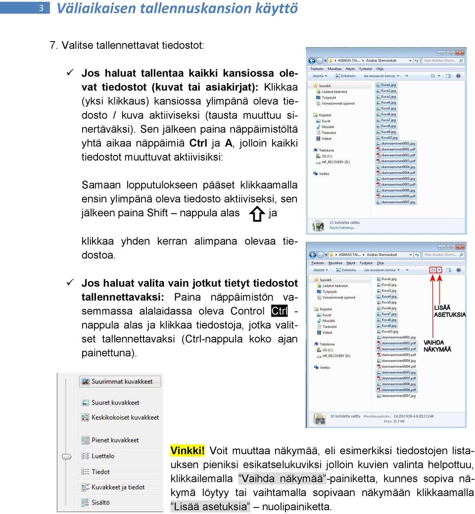 muuttuu sinertäväksi).