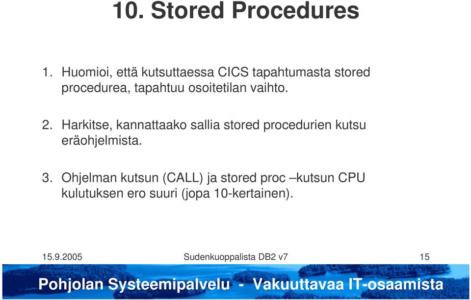 osoitetilan vaihto. 2.