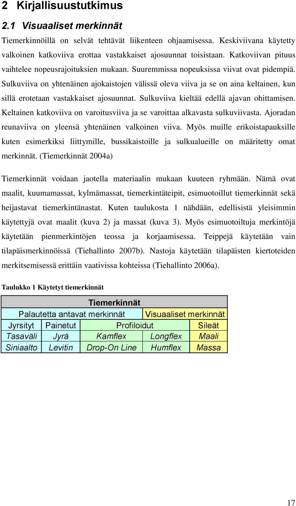 Sulkuviiva on yhtenäinen ajokaistojen välissä oleva viiva ja se on aina keltainen, kun sillä erotetaan vastakkaiset ajosuunnat. Sulkuviiva kieltää edellä ajavan ohittamisen.