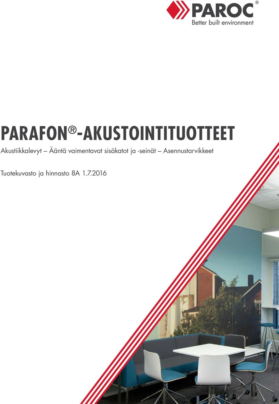 sisäkatot ja -seinät