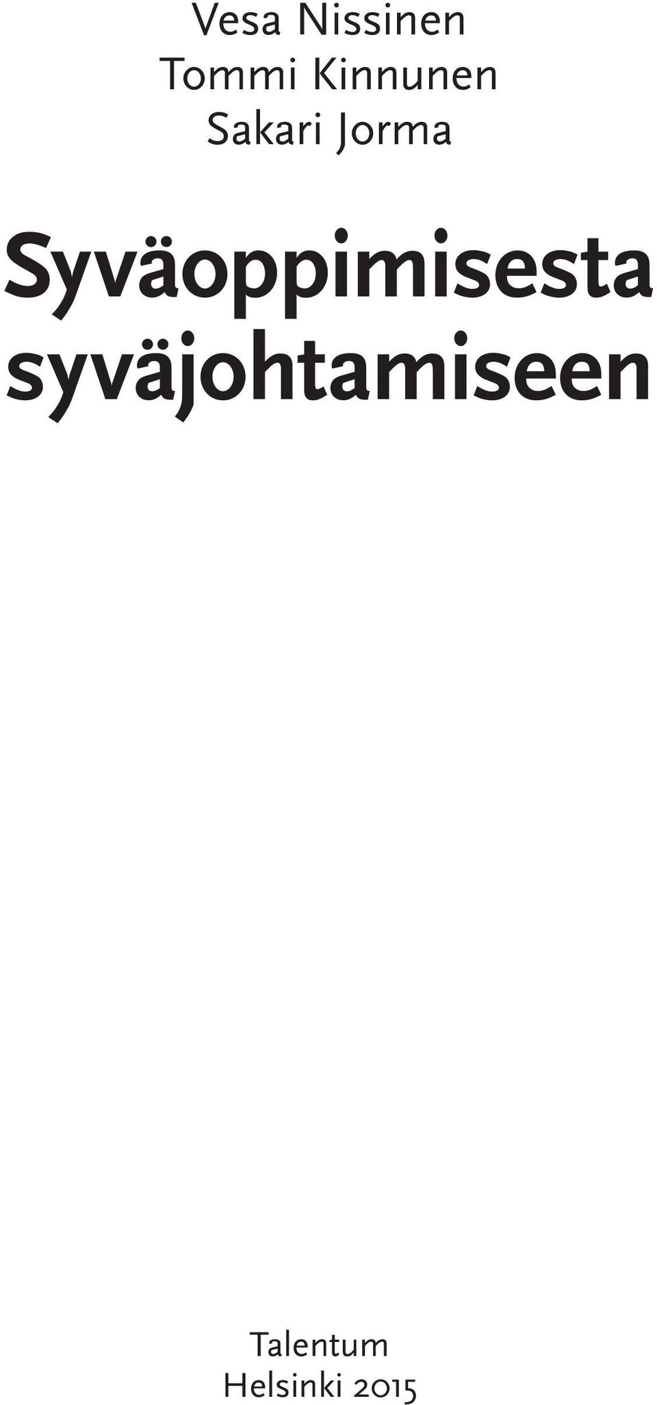 Syväoppimisesta