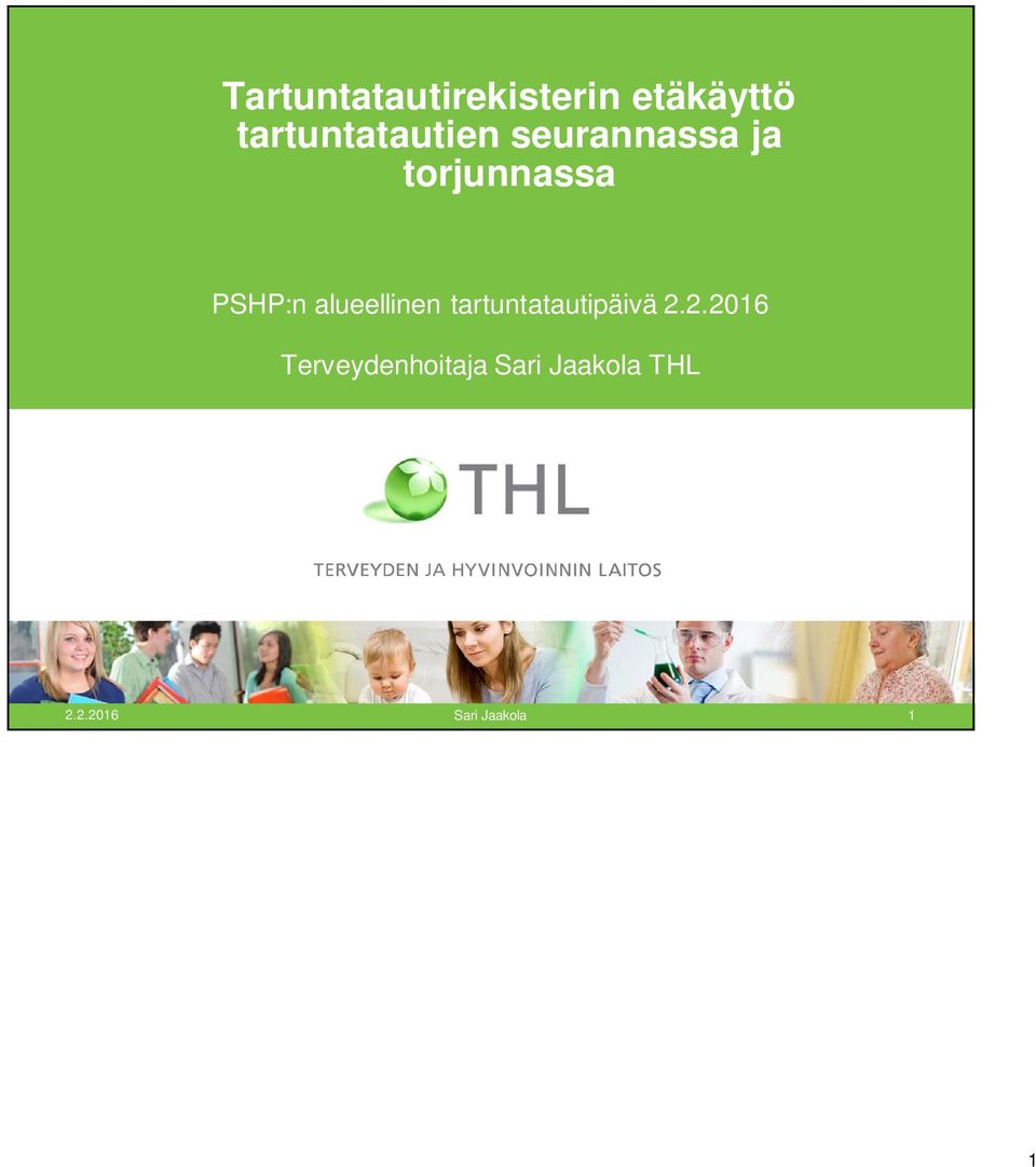 PSHP:n alueellinen tartuntatautipäivä 2.