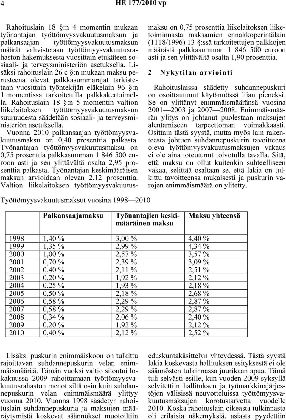 Lisäksi rahoituslain 26 c :n mukaan maksu perusteena olevat palkkasummarajat tarkistetaan vuosittain työntekijän eläkelain 96 :n 1 momentissa tarkoitetulla palkkakertoimella.