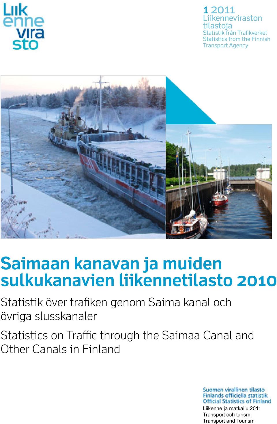 trafiken genom Saima kanal och övriga slusskanaler Statistics on Traffic through the Saimaa