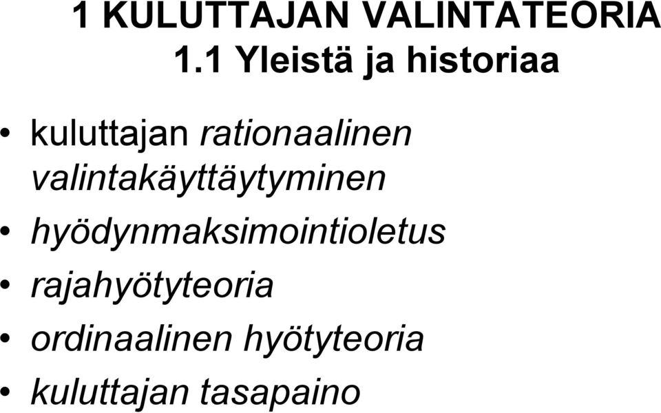rationaalinen valintakäyttäytyminen