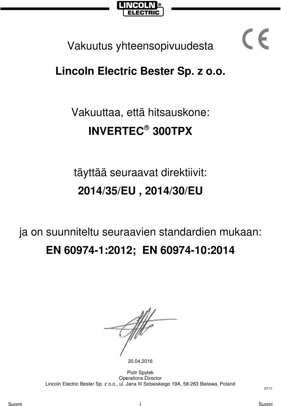 n Electric Bester Sp. z o.