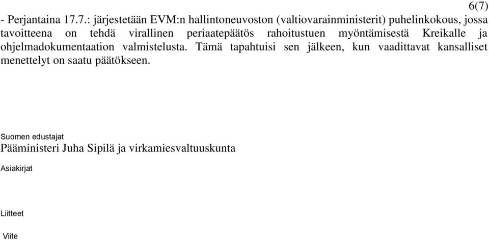 ohjelmadokumentaation valmistelusta.