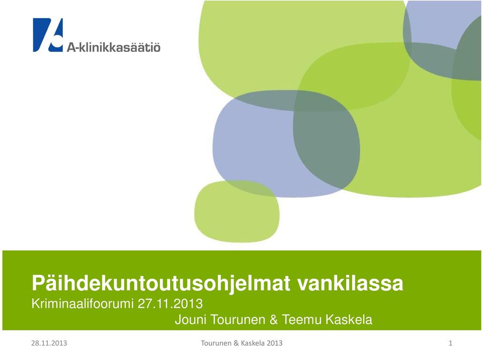 Kriminaalifoorumi 27.11.