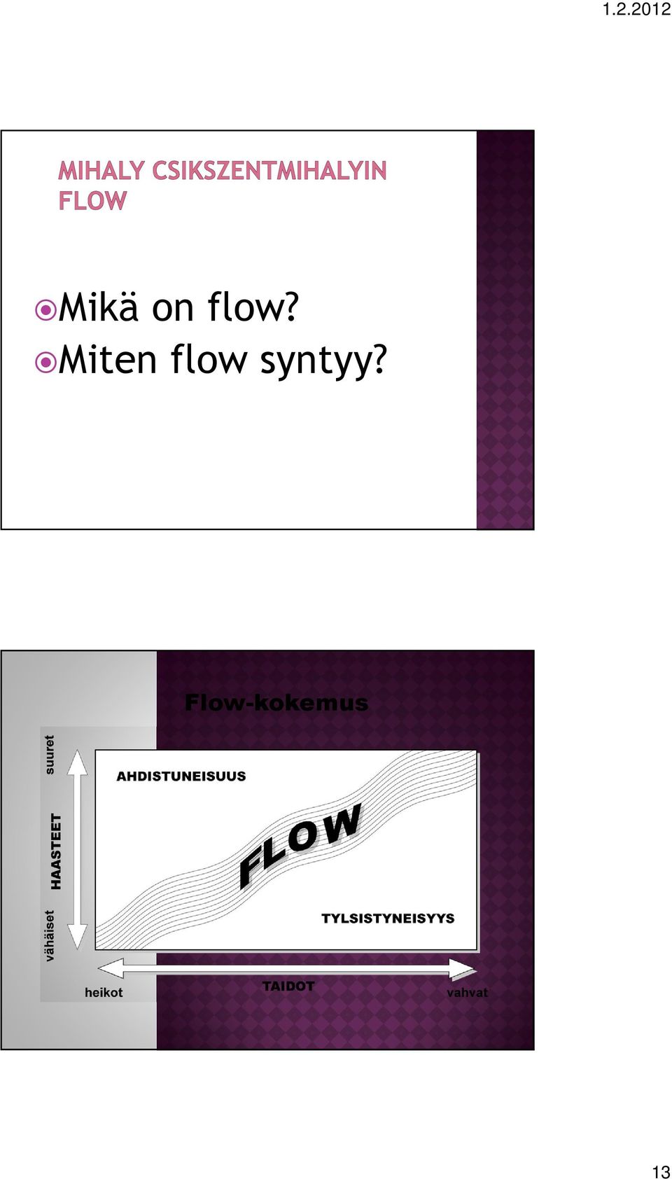 flow syntyy?