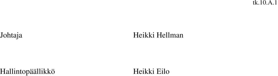 Heikki Hellman