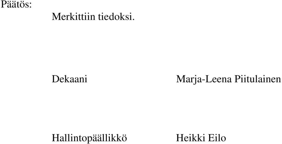 Dekaani Marja-Leena