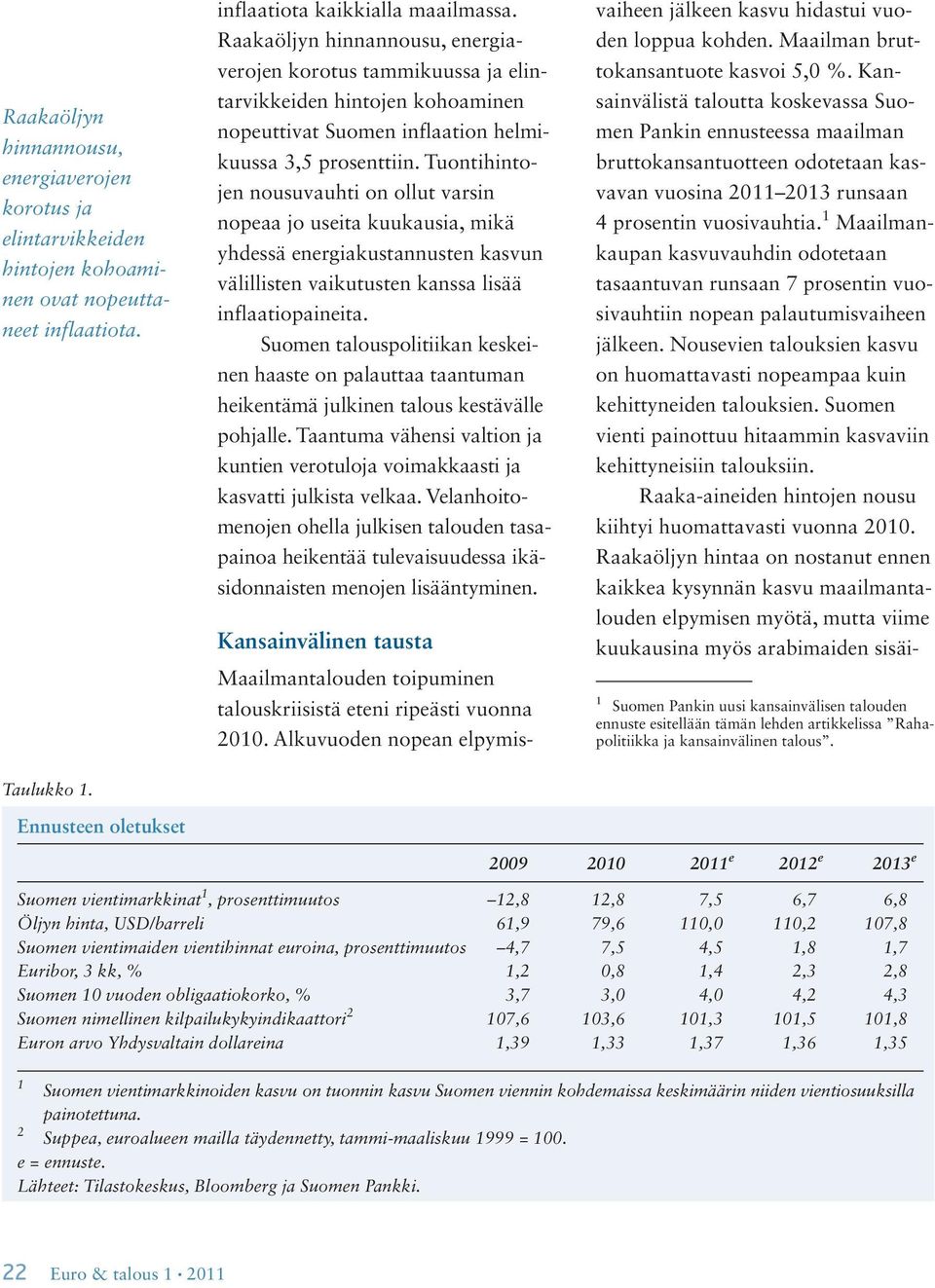 Tuontihintojen nousuvauhti on ollut varsin no peaa jo useita kuukausia, mikä yhdessä energiakustannusten kasvun välillisten vaikutusten kanssa lisää inflaatiopaineita.