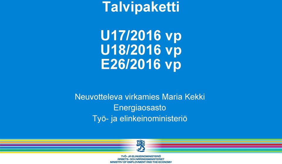 Neuvotteleva virkamies Maria
