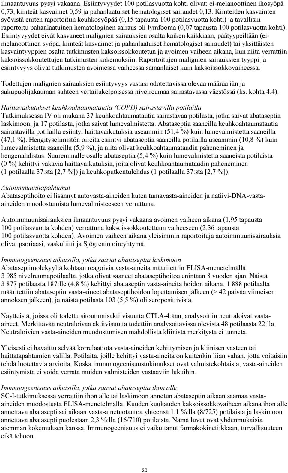 potilasvuotta kohti).