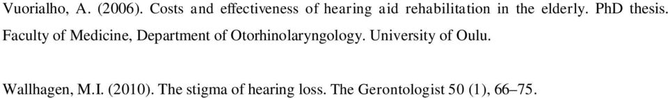 elderly. PhD thesis.