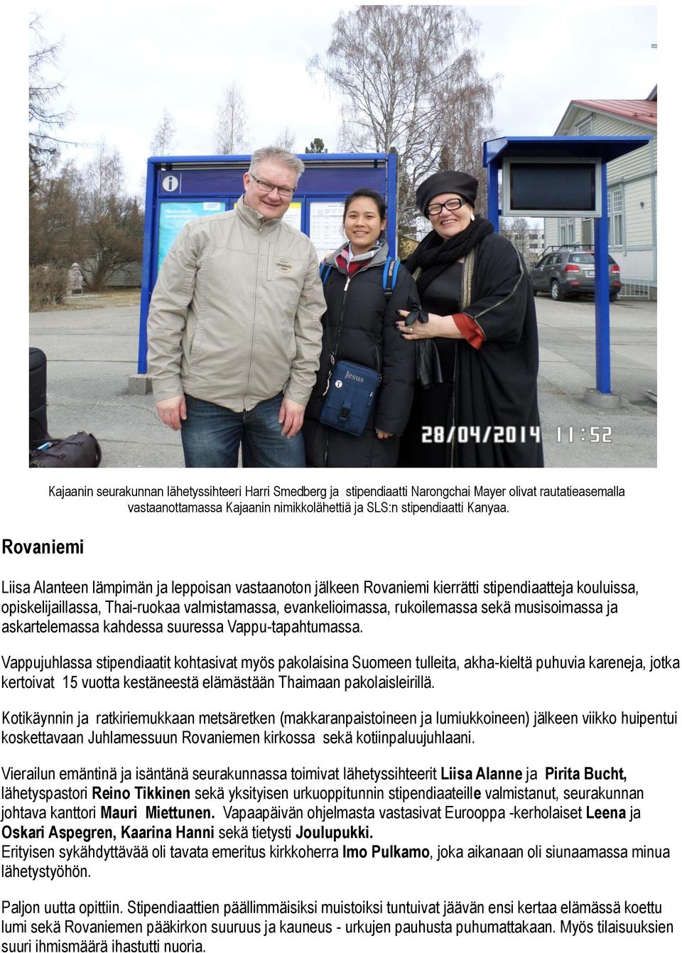 ja askartelemassa kahdessa suuressa Vappu-tapahtumassa.