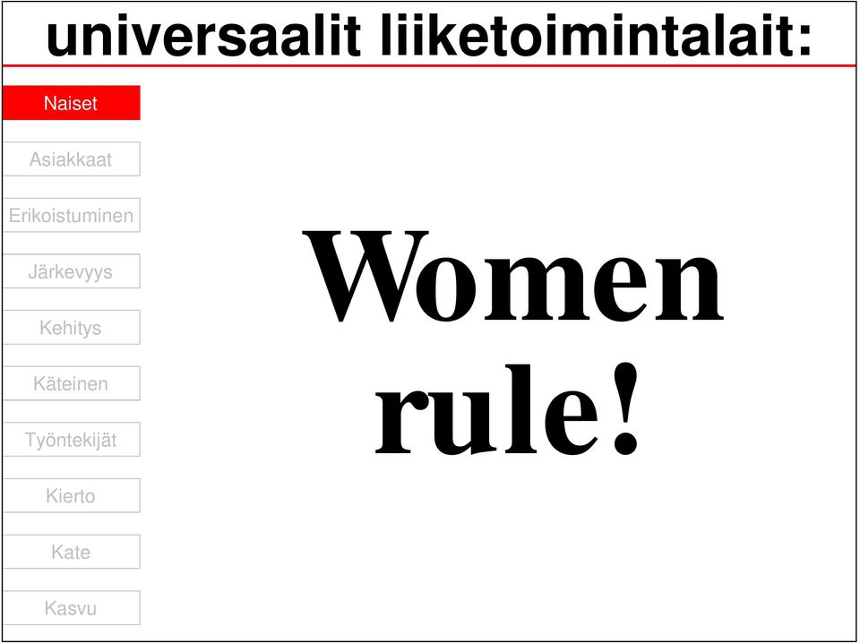 Järkevyys Kehitys Käteinen