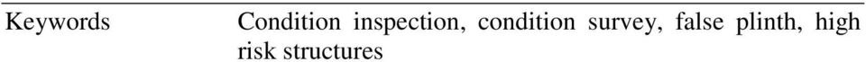 condition survey,