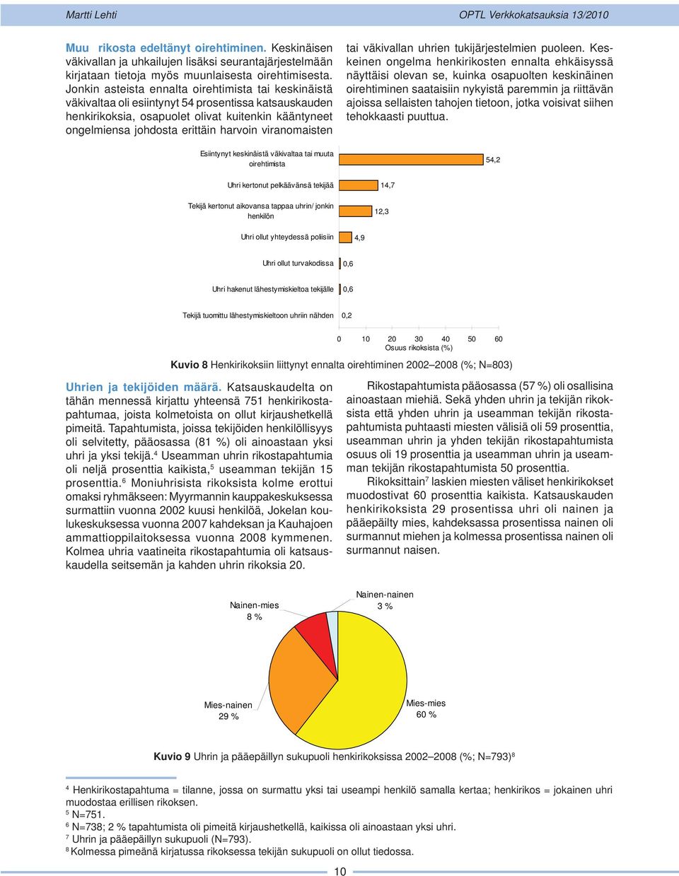 viranomaisten tai väkivallan uhrien tukijärjestelmien puoleen.