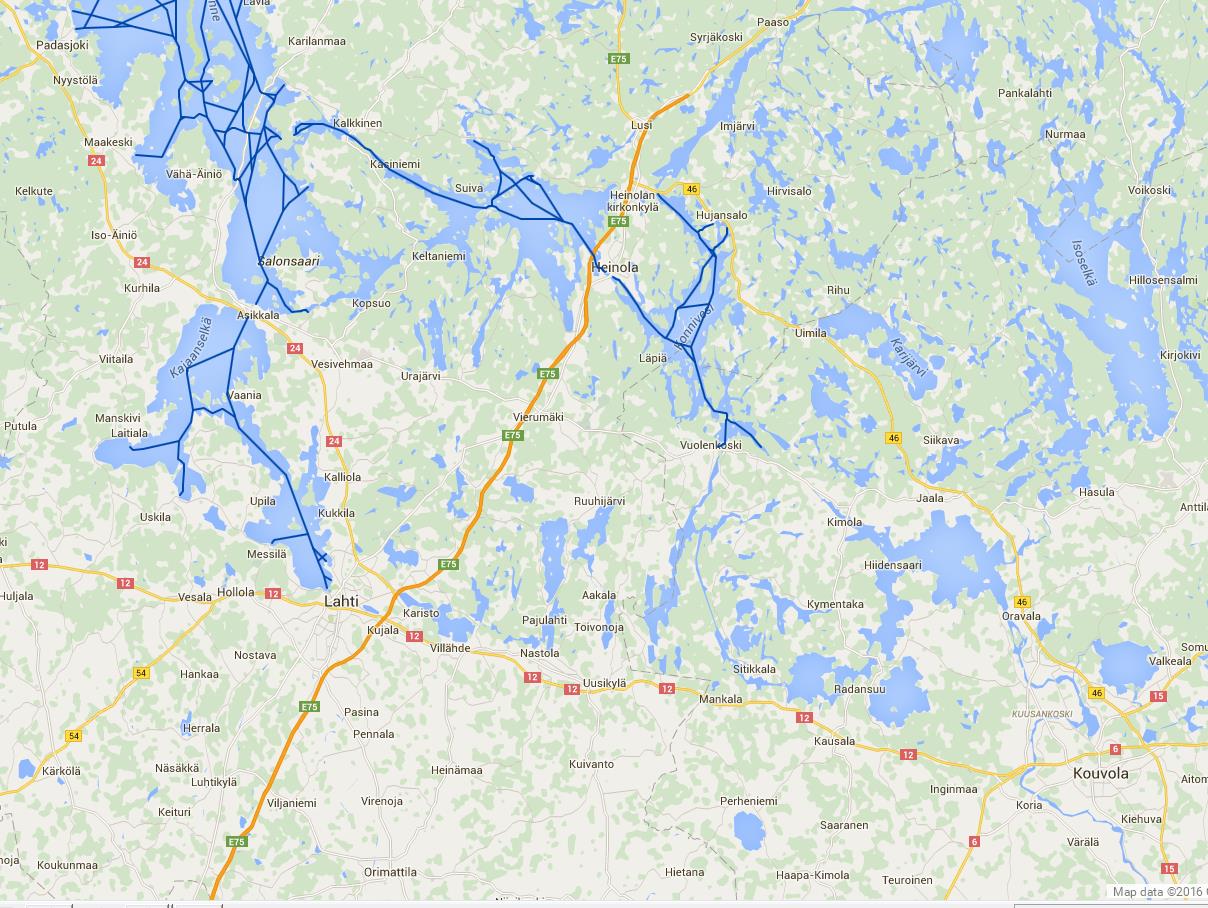 Veneilymahdollisuudet laajenevat Kimolan kanava yhdistää Kymijoen vesitieyhteyden Kouvolan Voikkaalta ja Iitin Pyhäjärveltä Konniveden ja Ruotsalaisen kautta