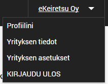 Seuraavalla kirjautumiskerralla kirjaudu sisään käyttämällä käyttäjätunnuksena sähköpostiosoitettasi ja anna tallentamasi salasana. Jos et tarvitse enää tunnuksia, voit valita kohdan Poista tunnus.