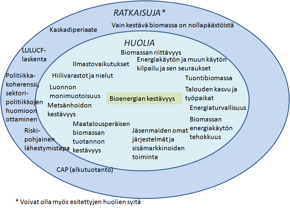Ilmasto- ja ympäristöpolitiikka Nielut, LULUCF Komission asetusehdotus taakanjaosta ja LULUCF-sektorin sisällyttämisestä ilmastokehykseen Taakanjakoesitys Suomelle -39 % Bioenergian