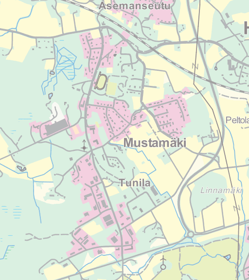 MUSTAMÄEN KOULU, HALIKKO LIITE 8/1 Vanhan Turuntien varsi Mustamäen koulu 110 tien ylitys ALUEEN KUVAUS SEKÄ LIIKENTEEN VAARATEKIJÄT Mustamäen koulu on Halikon aseman seudulla oleva alakoulu.