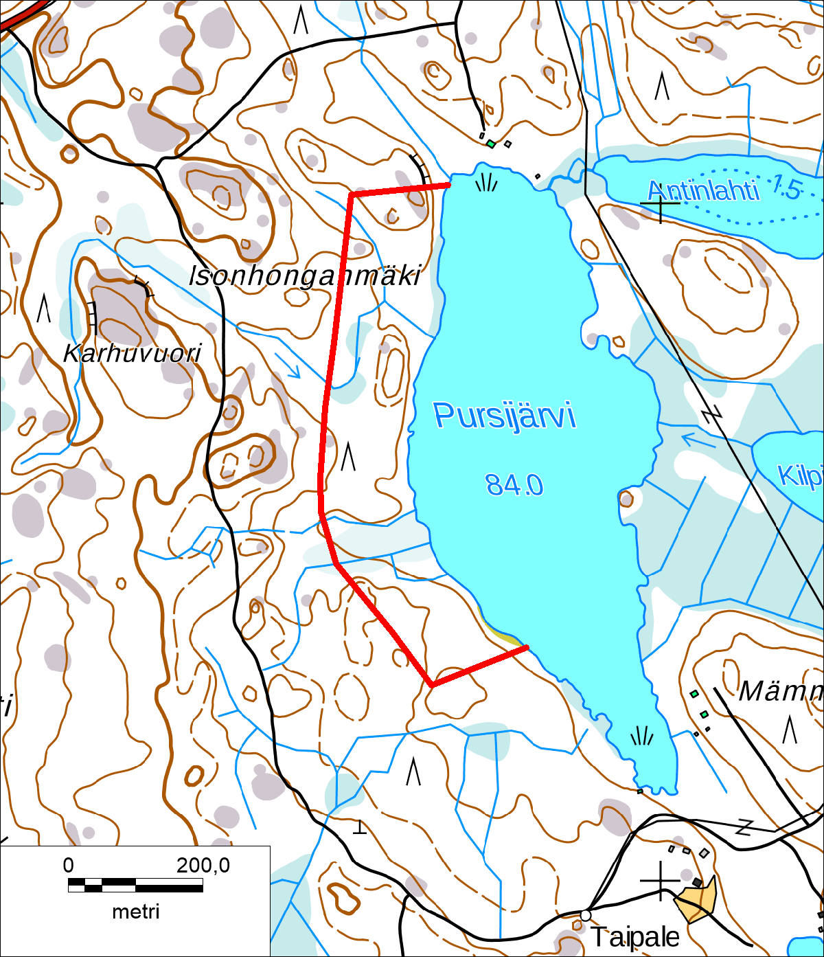 Heinola, Hirvisalo, Pursijärvi. Ranta-asemakaavan luontoselvitys. 1 JOHDANTO Heinolan kaupungin Hirvisalon kylässä sijaitsevalle tilalle Pursijärvi RN:o 2:18 laaditaan ranta-asemakaavaa.