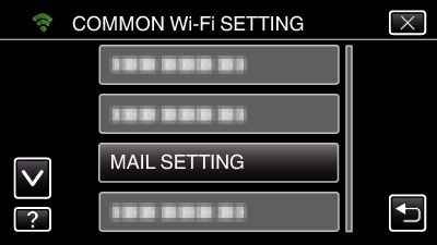 Wi-Fi-yhteyden kayttaminen (GZ-EX315/GZ-EX310) AUTHENTICATE METHOD USERNAME PASSWORD Määritä tämä, kun todennusmenetelmä on vaihdettava. Syötä käyttäjätunnus. Syötä salasana.