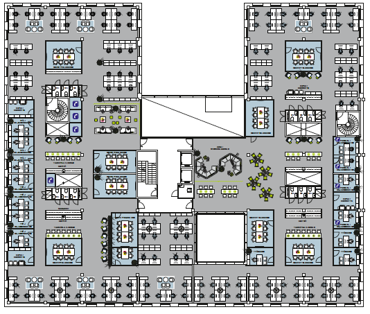 Esimerkkikerros Fredriksberg Jopa 1750m2 Yhdistettävissä seuraavaan