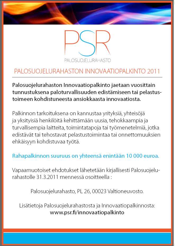 Innovaatiopalkinnolle lisää huomioarvoa Innovaatiopalkintoraadin puheenjohtajana on toiminut vuonna 2010 kansanedustaja Jari Larikka Innovaatiopalkintoraati tekee esityksen palkittavasta rahaston