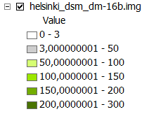 y, z) Pintamalli (DSM) 2 m rasteri